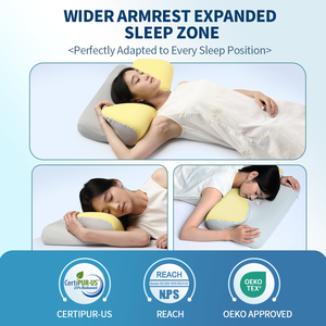 Meilleure vente <span class=keywords><strong>Oreiller</strong></span> orthopédique de sommeil personnalisé <span class=keywords><strong>Oreiller</strong></span> de lit en mousse à mémoire de forme <span class=keywords><strong>Oreiller</strong></span> en mousse à mémoire de forme - Product Image 6