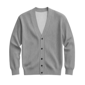 Fashion Casual Pure Color High Quality Wool Knitted Long Sleeve <b>Cardigan</b> <b>Sweater</b> Wholesale Price Winter Season <b>Cardigan</b> <b>Sweater</b> - Product Image 6
