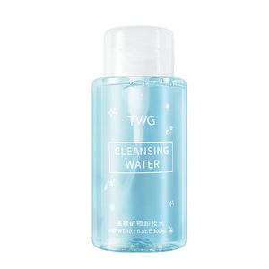 TWG Private Label Eliminación de maquillaje natural Limpieza facial 2 en 1 <span class=keywords><strong>Agua</strong></span> <span class=keywords><strong>micelar</strong></span> mineral de aguas termales con cabezal de bomba - Product Image 6