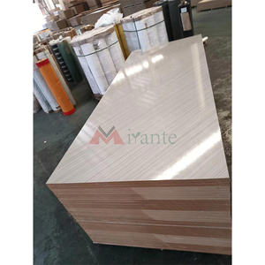 Panneau Mdf Uv haute brillance 4x8 pieds 1220*2440mm panneau de fibres de <span class=keywords><strong>bois</strong></span> Sublimation brillant Mdf blanc mélamine face Mdf - Product Image 3