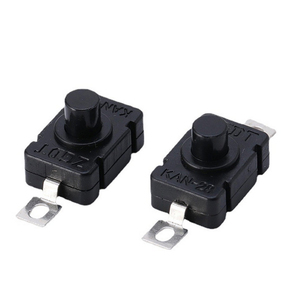 Interruptor táctil rojo de encendido/apagado, 2 pines, 8*8 12*12 mm, SMD, botón pulsador para linterna - Product Image 4