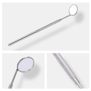 Electricity Powered Professional Use Dental Cleaning Set Anti-Fog Stainless Steel Mouth Mirror Tweezers 1 Year Warranty ZZSU - Product Image 2