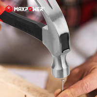 Marteau à griffes MAXPOWER pour échafaudage, outil d'entretien, 8oz 16oz