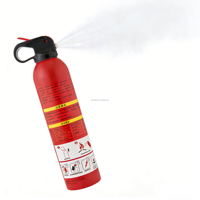 Alat Pemadam Api Semprot Busa Aerosol Weiken Mini Car 500ml Bahan Stainless Steel Tahan Lama Peringkat Api 13B untuk Kelas A/B/E/F