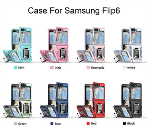 Funda resistente a prueba de golpes para <span class=keywords><strong>Samsung</strong></span> <span class=keywords><strong>Galaxy</strong></span> <span class=keywords><strong>Z</strong></span> <span class=keywords><strong>Flip</strong></span> 7 FE / <span class=keywords><strong>Flip</strong></span> 6 5 <span class=keywords><strong>4</strong></span> / <span class=keywords><strong>Z</strong></span> <span class=keywords><strong>Flip</strong></span> 3 soporte magnético para coche armadura cubierta dura - Product Image 6
