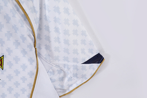 Maillot de football vintage 2004 blanc, inspiré de l'Euro, personnalisé avec le numéro <span class=keywords><strong>FIGO</strong></span>, impression numérique, 100% polyester extensible, antibactérien, premium, taille S - Product Image 2