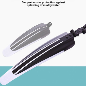Garde-boue réglables pour vélos de route et VTT, jeu de protections avant et arrière - Product Image 3