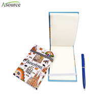 Neuerscheinung A6 Mini-Notizbuch mit Stift Schreibwaren-Set als Souvenir-Geschenk