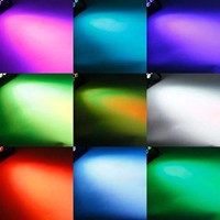 Projecteur LED PAR 18x10W 4-en-1 RGBW en aluminium pour éclairage de scène, discothèque et DJ