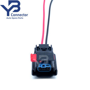 54200206 Aptiv 2-polige Buchse APEX 2.8 Sealed Auto Light Lamp Wire Connector Pig tails - Product Image 2