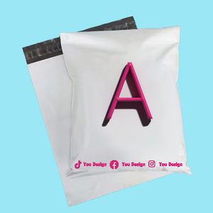 Bolsas de Correo de Polietileno Negras con Logotipo Personalizado de Alta Calidad, Bolsas de Envío de Plástico, Sobres de Polietileno, Bolsas de Mensajería, Bolsas de Embalaje Impresas - Product Image 1