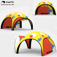 Tente gonflable professionnelle CATC imperméable pour la promotion extérieure et les abris événementiels |   Campaignes et Activités de Salons Professionnels
