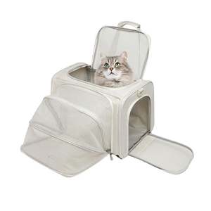 Mochila de Viaje Expandible para Mascotas, de Gran Capacidad, con Laterales Suaves, Personalizada, Muestra Gratuita - Product Image 1