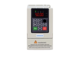 220V à 380V VFD entraînement à fréquence Variable entrée monophasée sortie triphasée pour moteurs 0.75KW 1.5KW 2.2KW