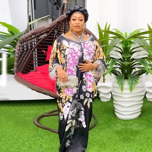 H & D Robe Imprimée Ample Personnalisée de Grande Taille Femmes Enceintes Africaines Grand Imprimé Ample Couleur <span class=keywords><strong>Boubou</strong></span> - Product Image 3