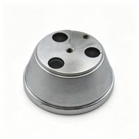 Lampe torche tactique professionnelle à 3 LED avec réflecteur, finition miroir brillante SMO, en aluminium CNC, service de fabrication ODM