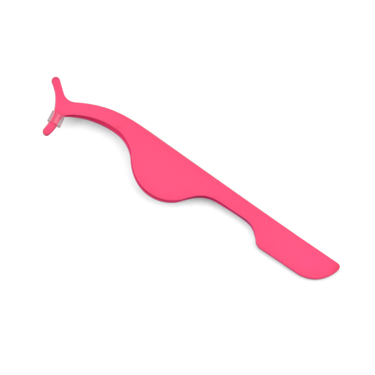 Red lashes tweezer