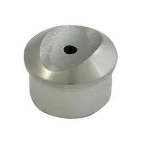 Tools and hardware suppliers good sell heavy duty metal End Cap With Self Grip And Thread Hole