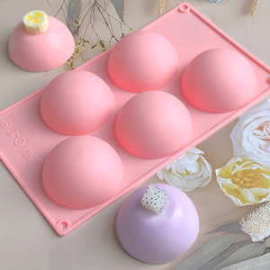 <span class=keywords><strong>Moule</strong></span> à chocolat <span class=keywords><strong>demi</strong></span>-sphère, moules en silicone ronds 3D pour la pâtisserie DIY, pudding, mousse, gâteau, <span class=keywords><strong>moule</strong></span> à bonbons, accessoires de cuisine - Product Image 4