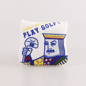 Accessoires de golf de haute qualité : Housse de tête de putter en PU pour putter, protections de tête de club de golf premium - Product Image 4