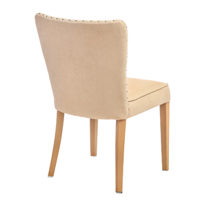 Hecho en China, cojín de asiento de cuero moderno, silla de comedor, marco de Metal, venta al por mayor para el hogar, oficina, sala de estar, restaurante al aire libre, Hotel - Product Image 2