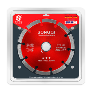 SONGQI 5-9" <strong>Segmented</strong> Diamond <strong>Blade</strong> - Fast &amp; Cool <strong>Cutting</strong> for <strong>Granite</strong>, Concrete, and Stone - Product Image 6