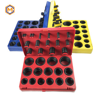 Jeu de joints d'étanchéité <span class=keywords><strong>Michu</strong></span> pour hydraulique, joints toriques NBR noirs, kit de joints toriques en caoutchouc nitrile pour l'automobile - Product Image 1