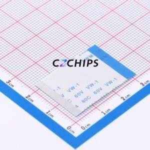 JS05B-40P-030-3-4 FFC Cable (Flexible Flat Cable) P=0.5mm Connector 40P 0.5mm 0.3mm Reverse - Product Image 1