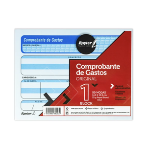Rayter legno ricevute spese Organizer 1 blocco con 50 fogli durevole ed elegante per uso ufficio - Product Image 1