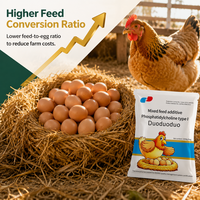 Additif Alimentaire pour Volailles : Plus d'Œufs, Plus Grands Œufs – Riche en Rutine pour Poulets, Canards, Oies – Améliore la Qualité des Œufs de Poulets et de Pigeons