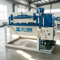 Ligne de production de barquettes à œufs entièrement automatique et efficace, machine manuelle de fabrication de cartons à œufs