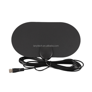 <span class=keywords><strong>Antena</strong></span> de <span class=keywords><strong>TV</strong></span> Digital HD <span class=keywords><strong>Mini</strong></span> para Interiores Euroamericana con Amplificador DVB-T2 UHF/VHF - Product Image 1