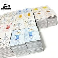 Hermosas Tarjetas de Papel Perlado de 300 g/m² con Impresión Inspiradora de Agradecimiento, Papel Perlado Brillante