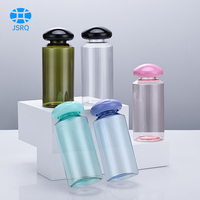 Bouteilles en plastique PET en gros avec épaules inclinées, emballage transparent, bouteilles scellées pour distribution de liquides