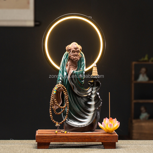 도매 새로운 디자인 Rockery Cronus <span class=keywords><strong>Zen</strong></span> 부처님 동상 가제트 홈 장식 책상 - Product Image 3