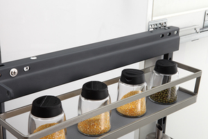 Modern Design Kitchen Cabinet Factory Direct Wholesale Soft Closing MDF Base With Side Pull Out <b>Basket</b> Pull Out <b>Basket</b> Kitchen S - Product Image 3