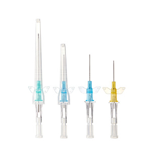 KDL <strong>I.V</strong>. Color-Coded Butterfly Veterinary IV <strong>Catheter</strong> Needle Injection Port and Wing <strong>Cannula</strong> - Product Image 1