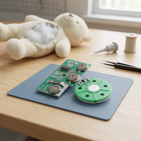 Module de commande PCBA pour sons d'animaux, pour jouets en peluche, cadeaux interactifs, jouets pour animaux de compagnie, OEM ODM