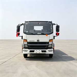 รถบรรทุกขยะ Sinotruk HOWO 4x2 พวงมาลัยขวา แบบตะขอเกี่ยว 8 ตัน รถบรรทุกขนขยะแบบ Roll-on Roll-off ระบบไฮดรอลิก สำหรับขาย - Product Image 1