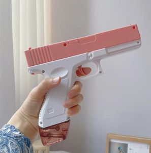 Çocuklar elektrikli su oyuncak silah su tabancaları yüksek basınçlı oto elektrikli açık oyun taşınabilir kompakt - Product Image 1