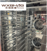 Four à convection commercial à 10 plateaux pour la boulangerie pour la préparation de gâteaux et la farine d'eau de lait à base de fruits