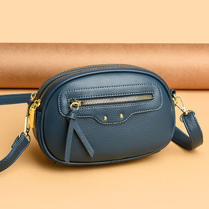 Sac messager en PU de haute qualité. Avec un design à motifs géométriques. Sac à main de luxe de créateur.7604 - Product Image 5