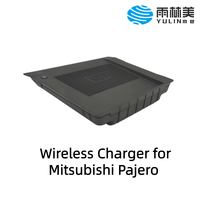 Chargeur sans fil pour voiture YULINME, vente directe d'usine, charge rapide QI2 EMC, adapté à MITSUBISHI PAJERO 2018-2020