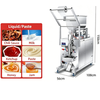 Machine d'emballage de sacs à grande vitesse pour la sauce soja, le vinaigre, la sauce chili et les produits liquides