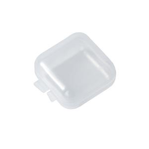 Mini boîte de rangement transparente pour bijoux, pour bagues, boucles d'oreilles, petit conteneur carré avec couvercle, étui d'organisation pour accessoires - Product Image 3