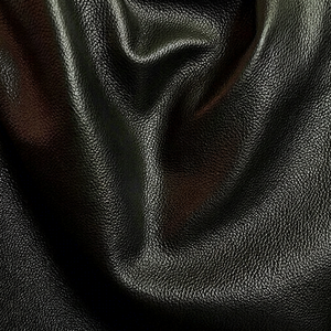 Cuir de vache véritable, texture grainée, couleur unie, matériau pour meubles, brun tan - Product Image 4