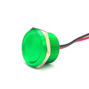 16mm Piezo Switch Coloured Aluminum Anodized IP68 Waterproof 16mm Piezo Switch Button