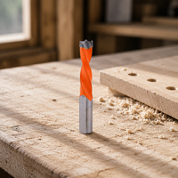 Foret à trous aveugles KWS pour le travail du bois, 3 mm, en carbure, pour machines-outils
