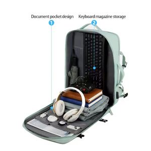 Sac à dos étanche pour ordinateur portable, idéal pour l'école, le sport, les voyages, le quotidien et la mode universitaire - Product Image 4