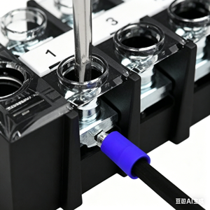 ขั้วต่อสายไฟเบอร์เนอร์เลส TB1505 5ขั้วขั้วต่อทางเชื่อมแนวอุตสาหกรรมกั้นทาง<span class=keywords><strong>ไฟฟ้า</strong></span> TB - Product Image 4
